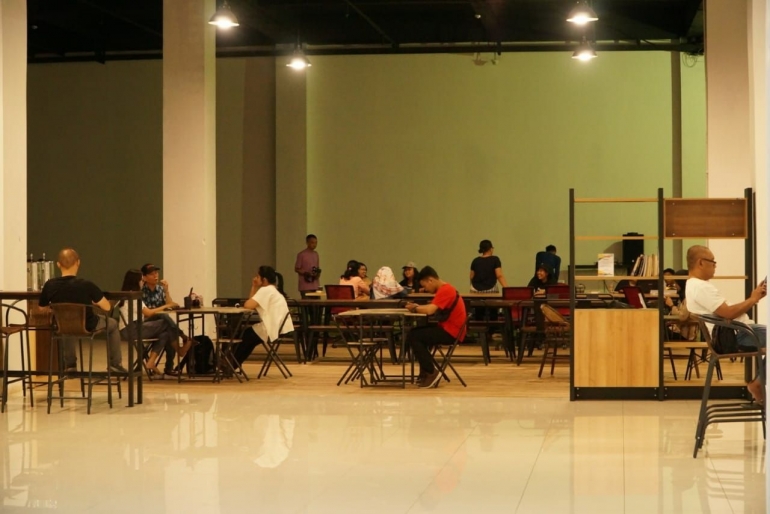 Suasana coworking space Sleman City Hall. Dok Kjog