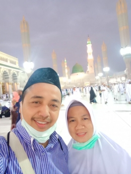 Masjid Nabawi di Madinah, musim haji 2019 (dokpri)