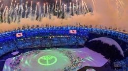 Upacara pembukaan Olimpiade Rio, Brasil pada 2016 lalu| Sumber: Getty Images via Vanity Fair