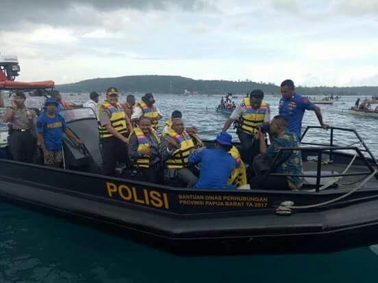 Kapal Patroli HDPE Polisi Polair Kabupaten Manokwari (sumber : PT.Iqravisindo Teknologi)