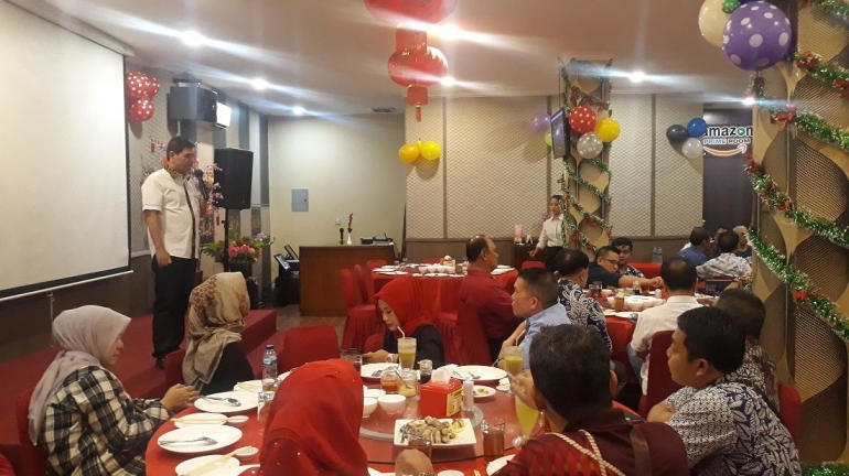 Ketua Fogoromas Jakarta Budianto Sugianto saat menyampaikan kata sambutan/dok.Istimewa