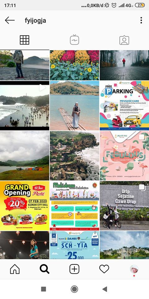 sebagian karya mas Monyo dalam Instgram FYi Jogya