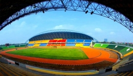 Penampakan di dalam Stadion Jakabaring, Palembang. Sumber gambar: Wartaekonomi.co.id