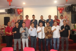 Acara silaturahmi Fogoromas bersama anggota DPRD Kabupaten Sambas di Empurau Restaurant Jakarta, Senin (17/2/2020)/Dok.istimewa