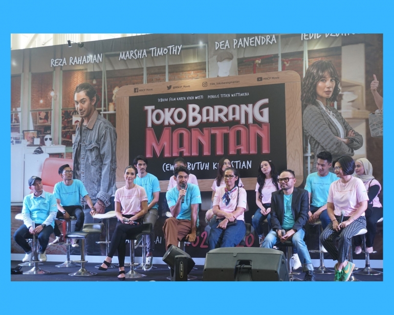 Cast and Crew Film Toko Barang Mantan--dokpri