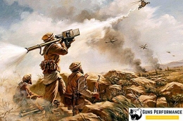 Gambar ilustrasi, Pejuang Mujahidin menggunakan Manpad FIM-92 Stinger saat melawan pendudukan Uni Soviet pada 1980-an. Sumber :en.performancegunworks.com 