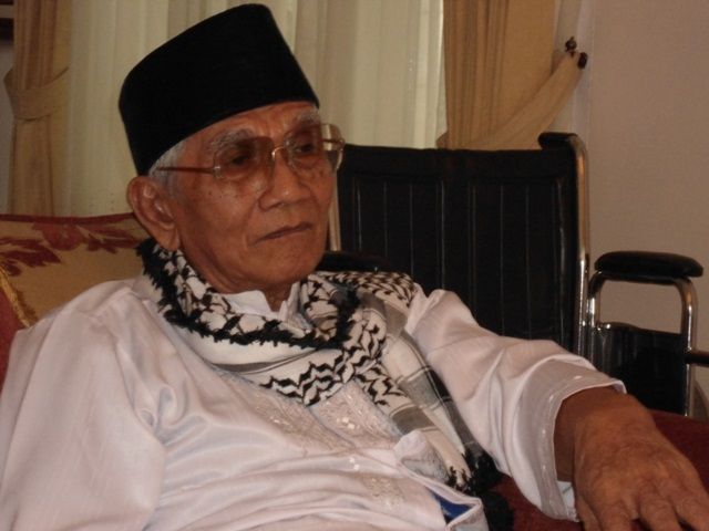 H. Nazar Sidin, Ketua DPW PKB Sumatera Barat pertama. foto dok damanhuri