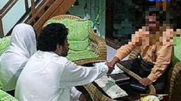 Ijab kabul nikah mut'ah. Foto | Tribunnews.com