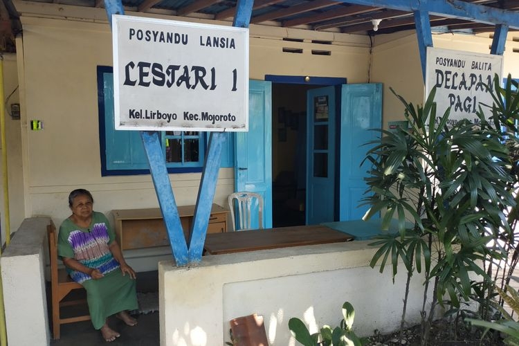 Lokasi Posyandu Lestari 2 yang ada di wilayah Kelurahan Lirboyo, Kecamatan Mojoroto, Kota Kediri, Jawa, Timur. (KOMPAS.com/M.AGUS FAUZUL HAKIM)