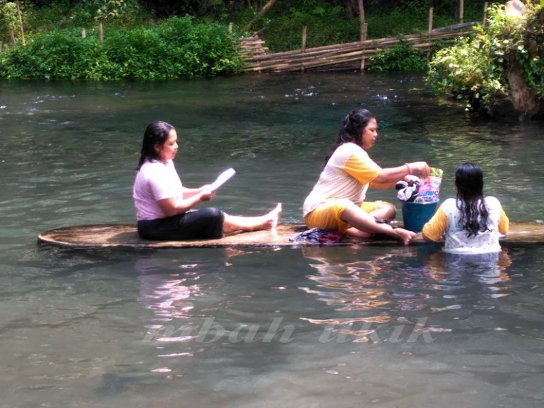 Salah tiga bidadari yang di telaga. Dokpri