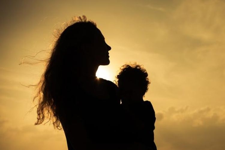 Ilustrasi ibu dan anak (Shutterstock via KOMPAS.com)