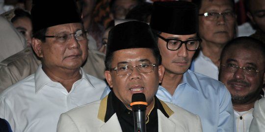 Deklarasi Prabowo-Sandiaga Uno. 2018 Merdeka.com/Iqbal S. Nugroho
