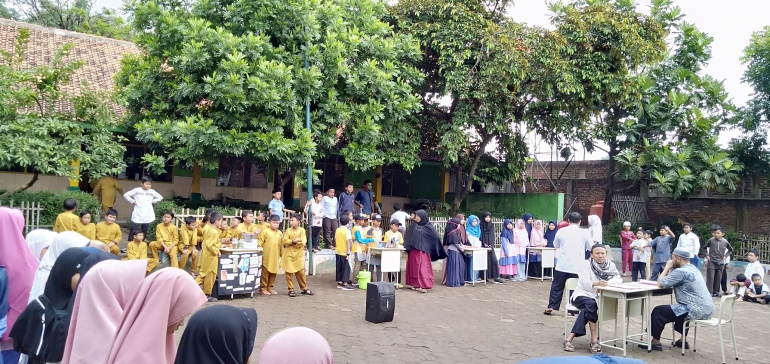 dokumen pribadi--Arena lomba kelas 3 dan 4