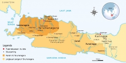 Wilayah TarumanagaraSumber: https://id.wikipedia.org/wiki/Tarumanagara 