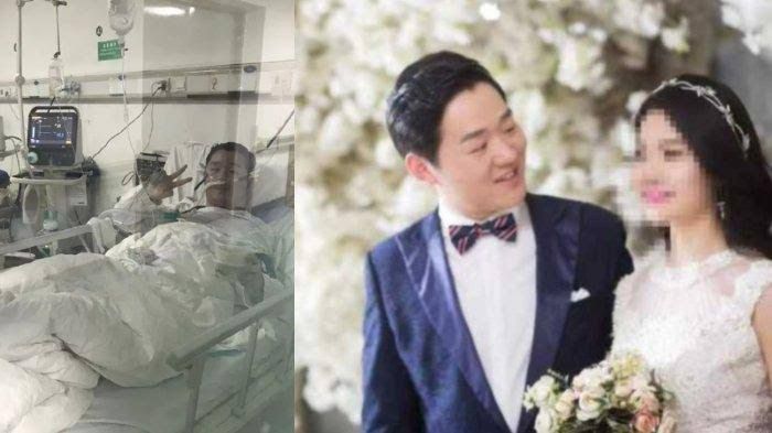 Dokter muda Peng Yinhua menunda pernikahannya demi bekerja di garda terdepan (tribunnews.com)
