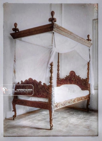 Tempat tidur tamu single bed