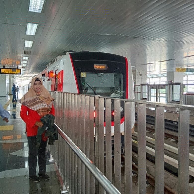 LRT Velodrome Rawamangun, dokpri