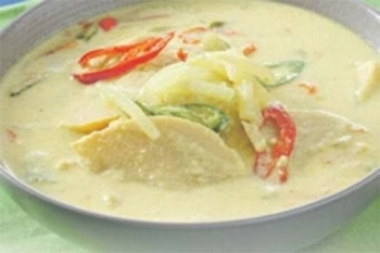 Olahan rebung ---Rebung santan pedas. Gambar: selerasa.com