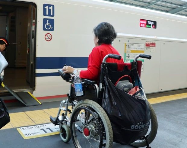 Dokumentasi pribadi | Aku menuju kereta Shinkansen