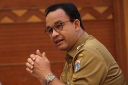 Gubernur DKI Jakarta Anies Baswedan (KOMPAS).