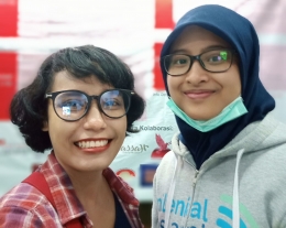Bersama Dhania, eks ISIS dari Indonesia | dokpri