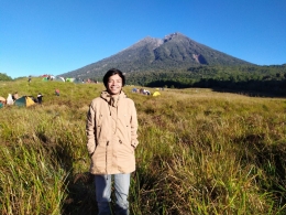 Foto wisata baru kaki gunung rinjani pasca gempa lombok