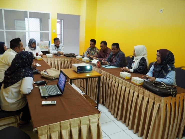 Deskripsi : Banchmarking RS RS Ernaldi Bahar ke RSKO Jakarta Mempelajari Layanan Pemulihan Pecandu Narkoba I Sumber Foto : dokpri