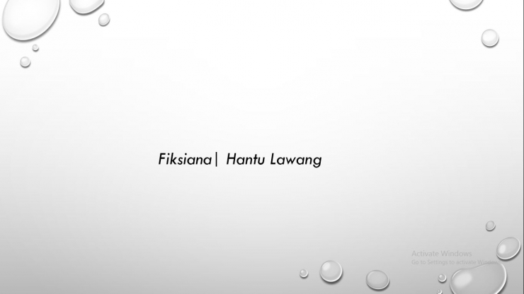 Fiksiana| Hantu Lawang, dokpri