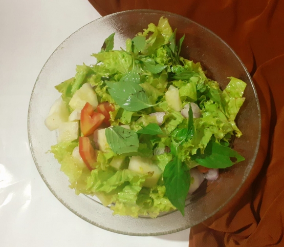 Salad Sayur Dressing VCO, doc pribadi