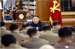 Presiden Kim Jong Un menekankan langkah pengamanan yang ketat dalam menghadapi wabah corvid-19 (doc.The Jerusalem Post/ed.Wahyuni)
