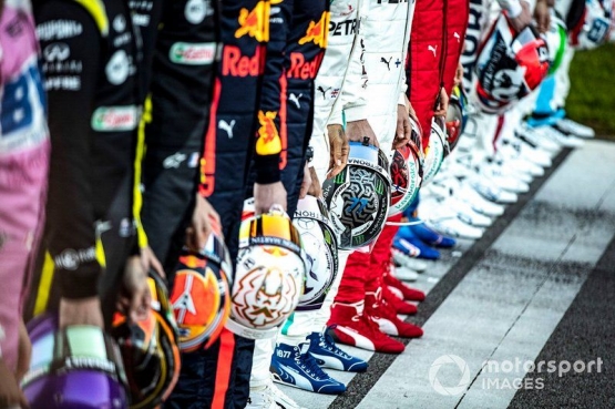Barisan pembalap F1 2020, sumber: Motorsport Images