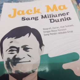 Buku Jack MA sang miliuner dunia. dokpri