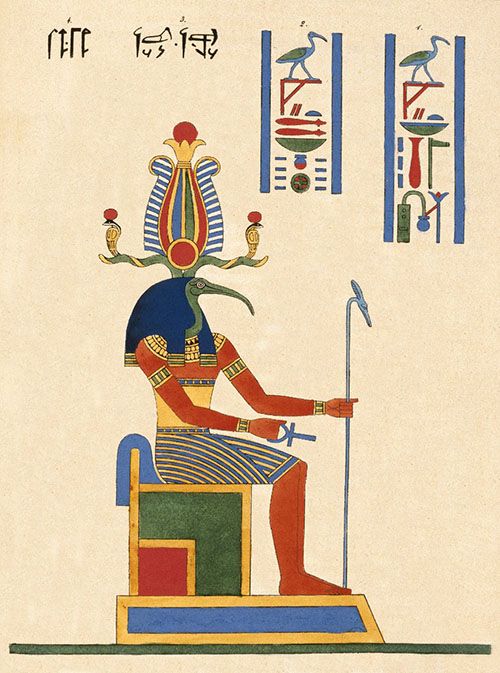 Thoth, Museum Brooklyn (sumber: egyptiangeographic.com)
