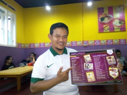 Syaeful Amal, salah satu pendiri dan pemilik kedai Mie Janda--dokpri
