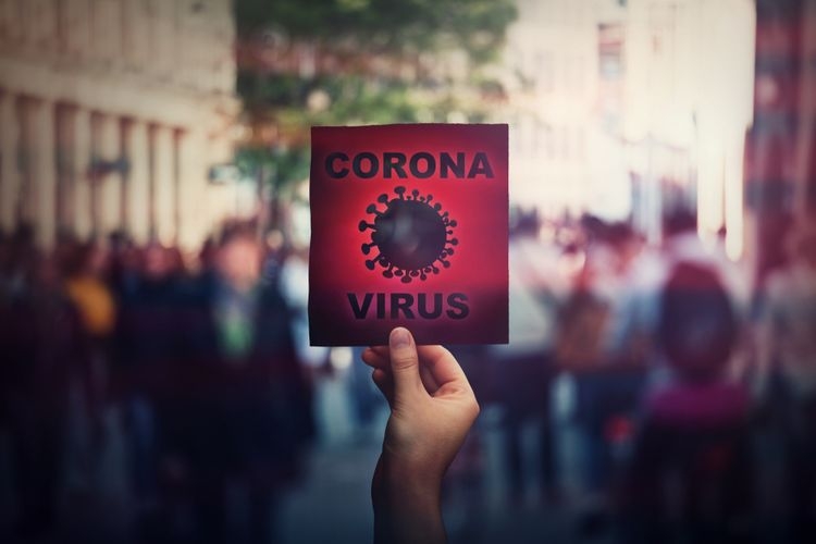  Ilustrasi virus corona| Sumber: Shutterstock
