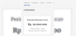 K-Rewards Februari 2020