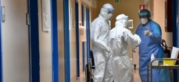 Petugas Medis di sebuah rumah sakit di Lombardy (lombardia.confagricoltura.it)