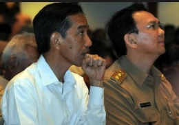Jokowi dan Ahok I Gambar : Kompas.com