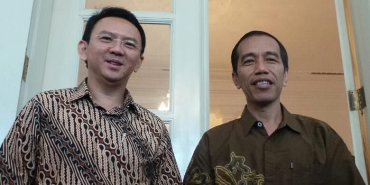 Ahok dan Jokowi/Kompas.com