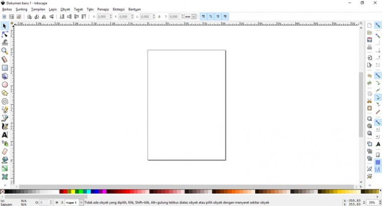 Inkscape yang berfungsi layaknya CorelDraw-dokpri