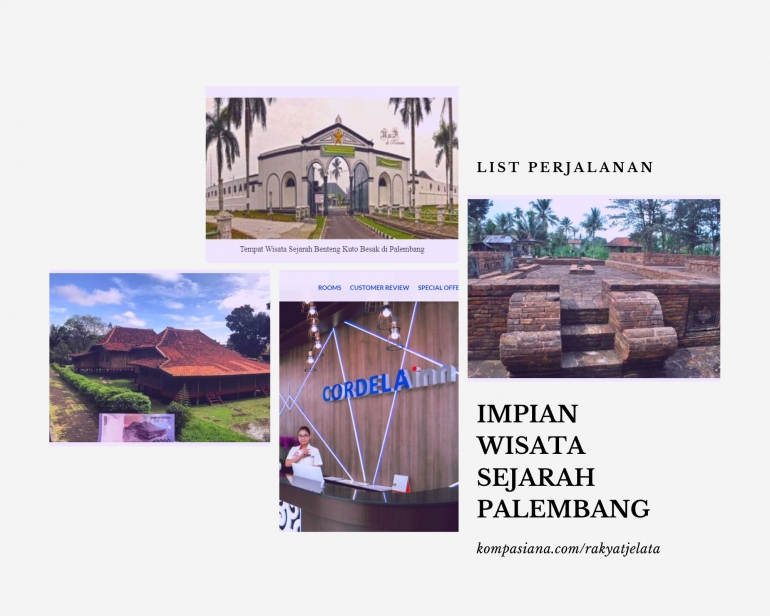 Deskripsi : Wisata Sejarah di Palembang, Ada Apa Saja ? I Sumber Foto : olah digital