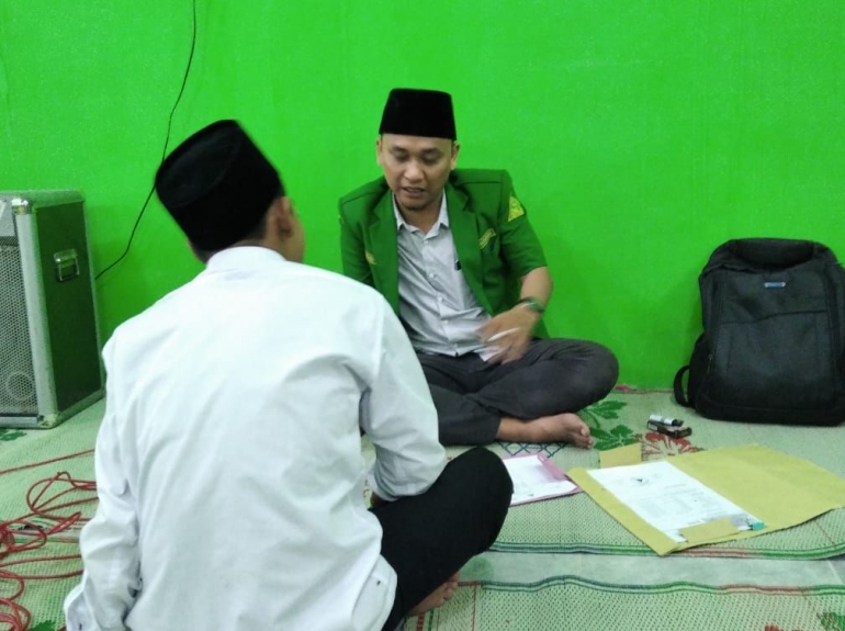 Proses Screening calon peserta PKD GP Ansor-Dokpri