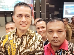 Wakil Gubernur Sumatera Utara H. Musa Rajekshah dan TA P3MD Simalungun, Arjuna pada Rapat Koordinasi P3MD Sumut, 2020 di Medan--dokpri