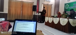 Hamim Thohari memberikan sambutan dan membuka workshop. | Dokpri/Deddy Husein S.