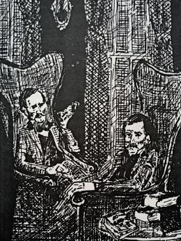 foto ilustrasi pada cerita asli | The Murder in The Rue Morgue-Edgar Allan Poe 