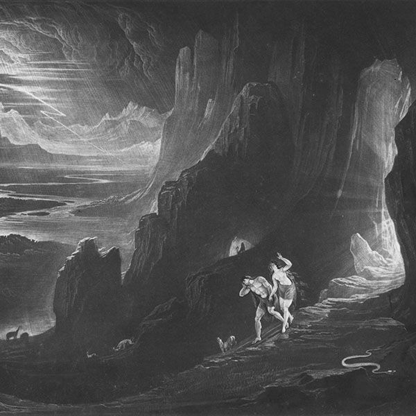 The Paradise Lost - Illustrasion by John Martin (1789-1854). Sumber: commons.wikimedia.org - telah diedit sesuai kebutuhan. 