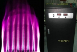 Plasma jet arrays (kiri) and pulsed electric field power source (kanan) | mp.weixin.qq.com/s, THU SIGS
