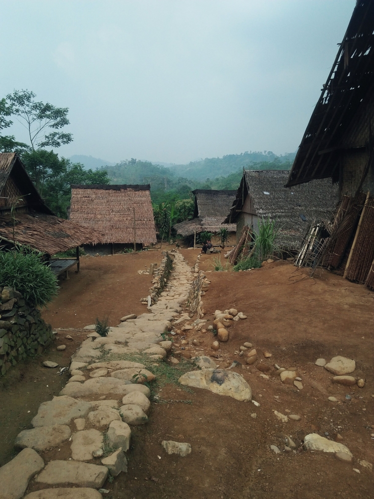 Desa Cijahe, Baduy Luar (dok. pribadi)