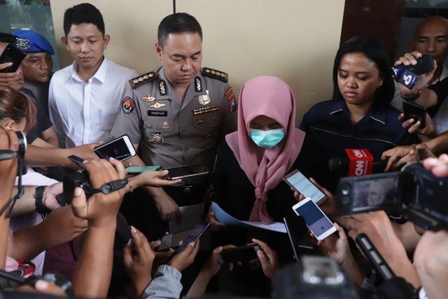 radar surabaya. Salah satu penyebar hoax yang diamankan di Surabaya.