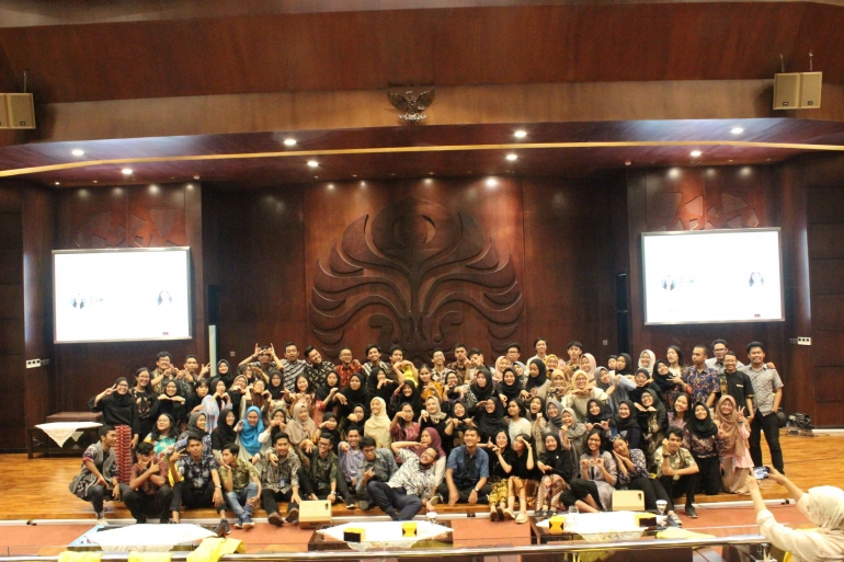 Tim Gerakan UI Mengajar angkatan 9 siap berangkat ke Pesisir Barat, Lampung. Dok. Tim Visdes GUIM 9